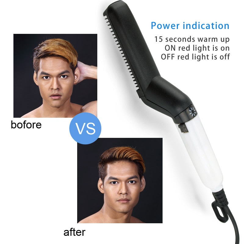 Beard Straightener Hair Straighten